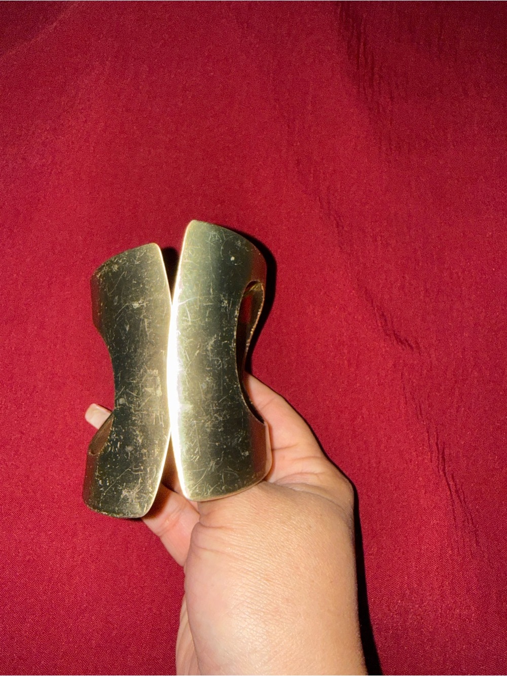 Bold Gold Park Lane Hinged Bracelet retired